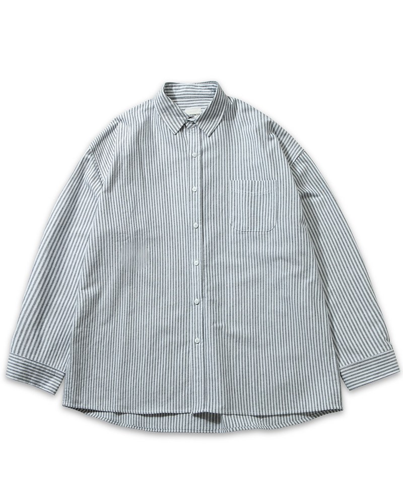 DMB0213-222 寬鬆直紋長袖襯衫 BASIC RELAXFIT STRIPE SHIRTS-ALL SEASON