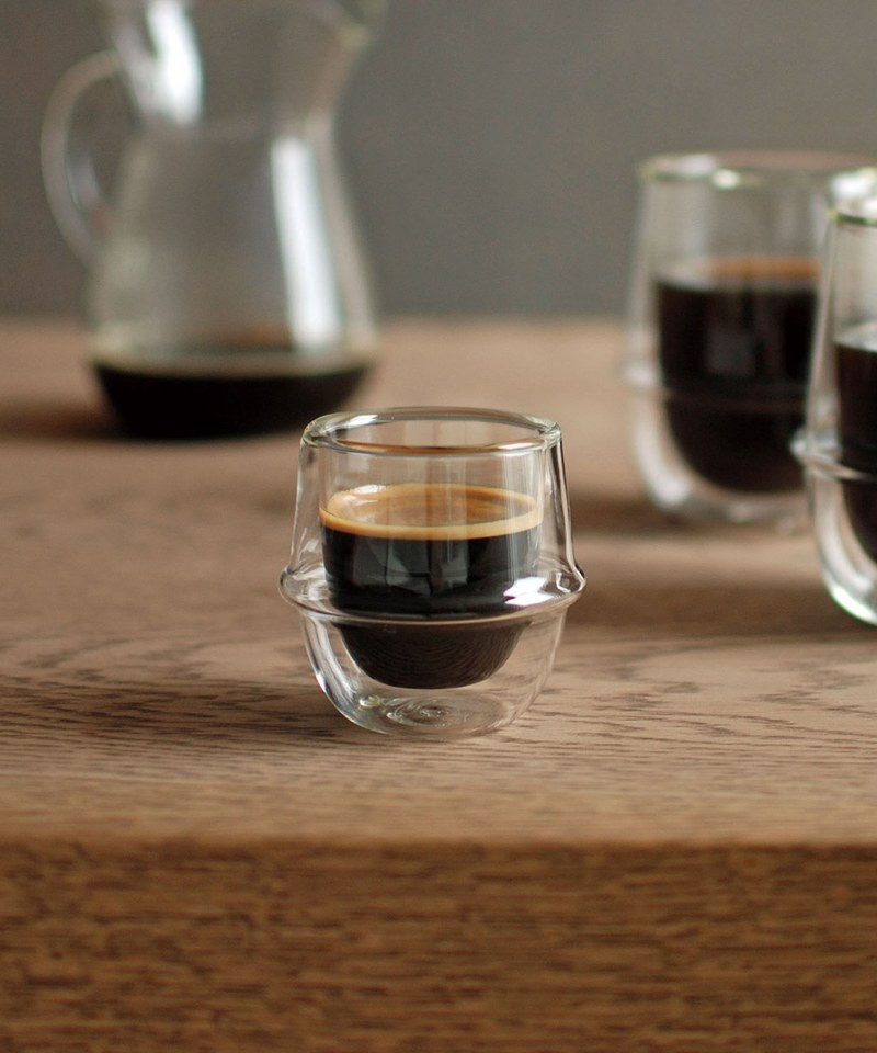 KRONOS雙層玻璃濃縮咖啡杯 80ml