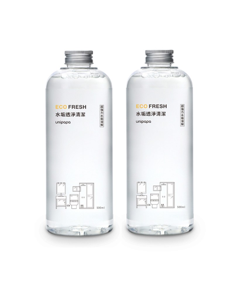 UPP9915 Unipapa ECO FRESH 水垢透淨清潔2瓶入