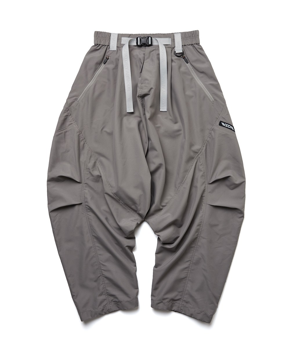  拼接燈籠褲 WSDM Splice Multi-Pockets Harem Pants - Light Grey-L